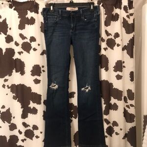 Women's Distressed Bootcut Jeans
